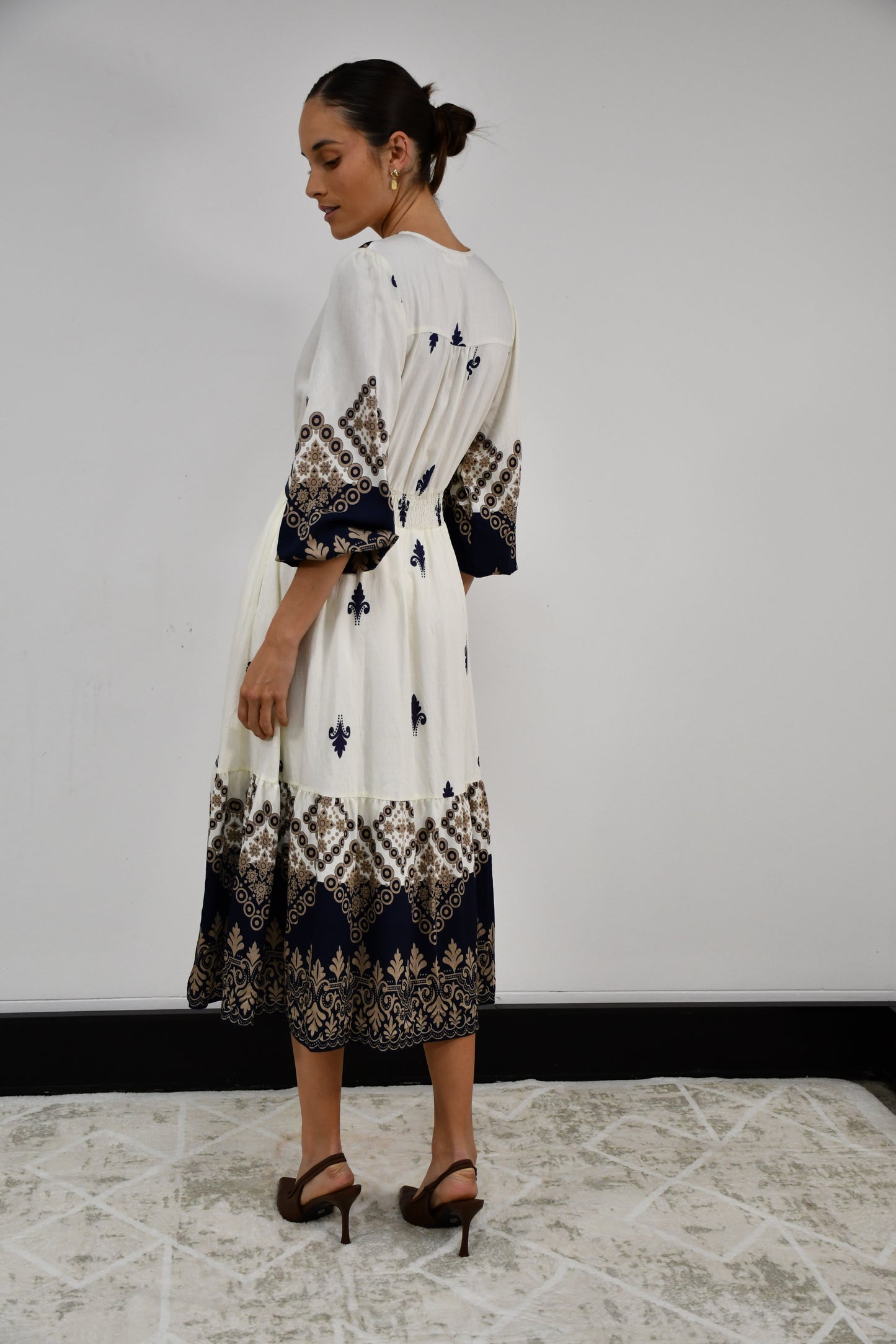 LX2503J - Bohemian Midi Dress