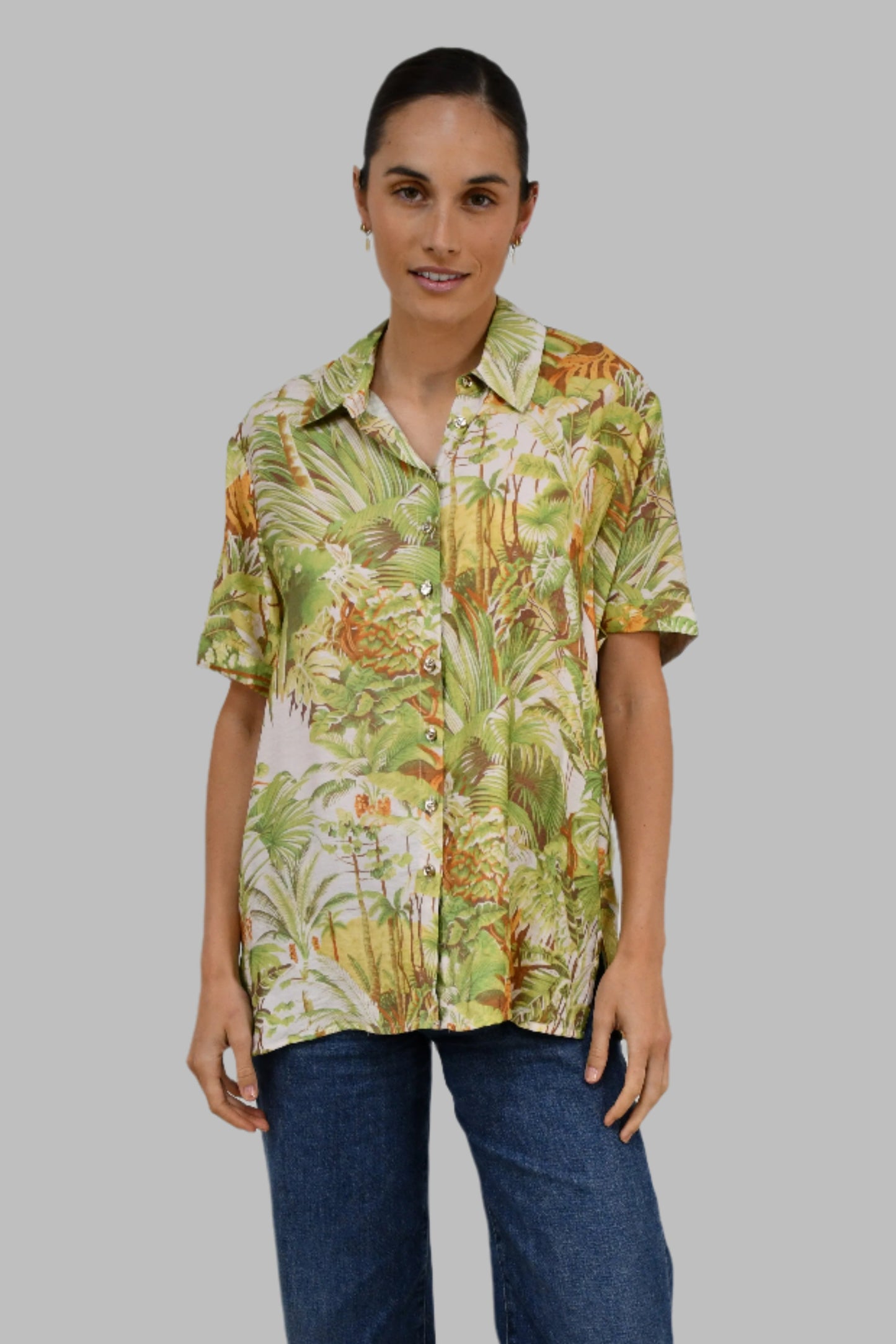 XW20924J - Tropical Escape Button-Up Shirt