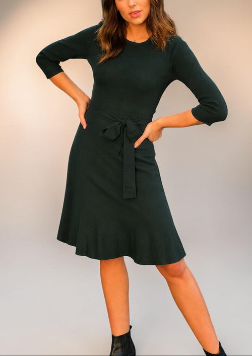 LA0642J Knit Mid Dress - More Colours Available