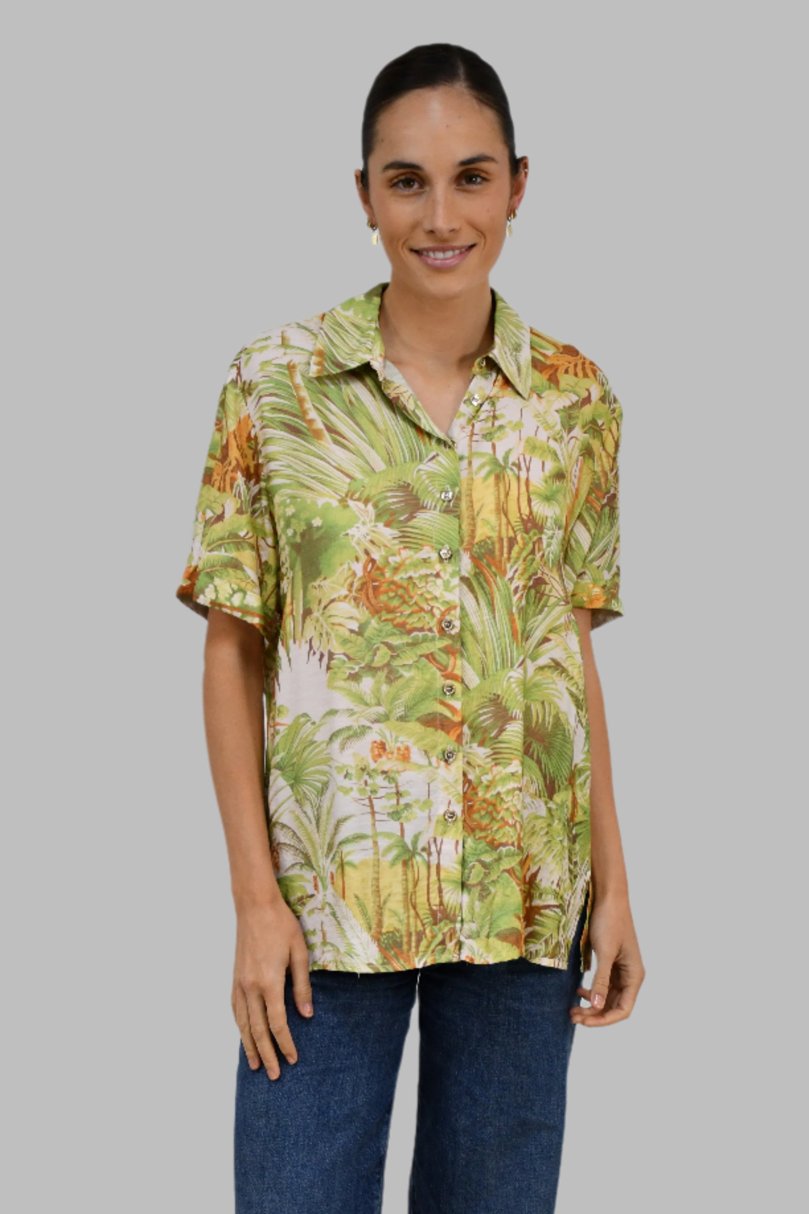 XW20924J - Tropical Escape Button-Up Shirt
