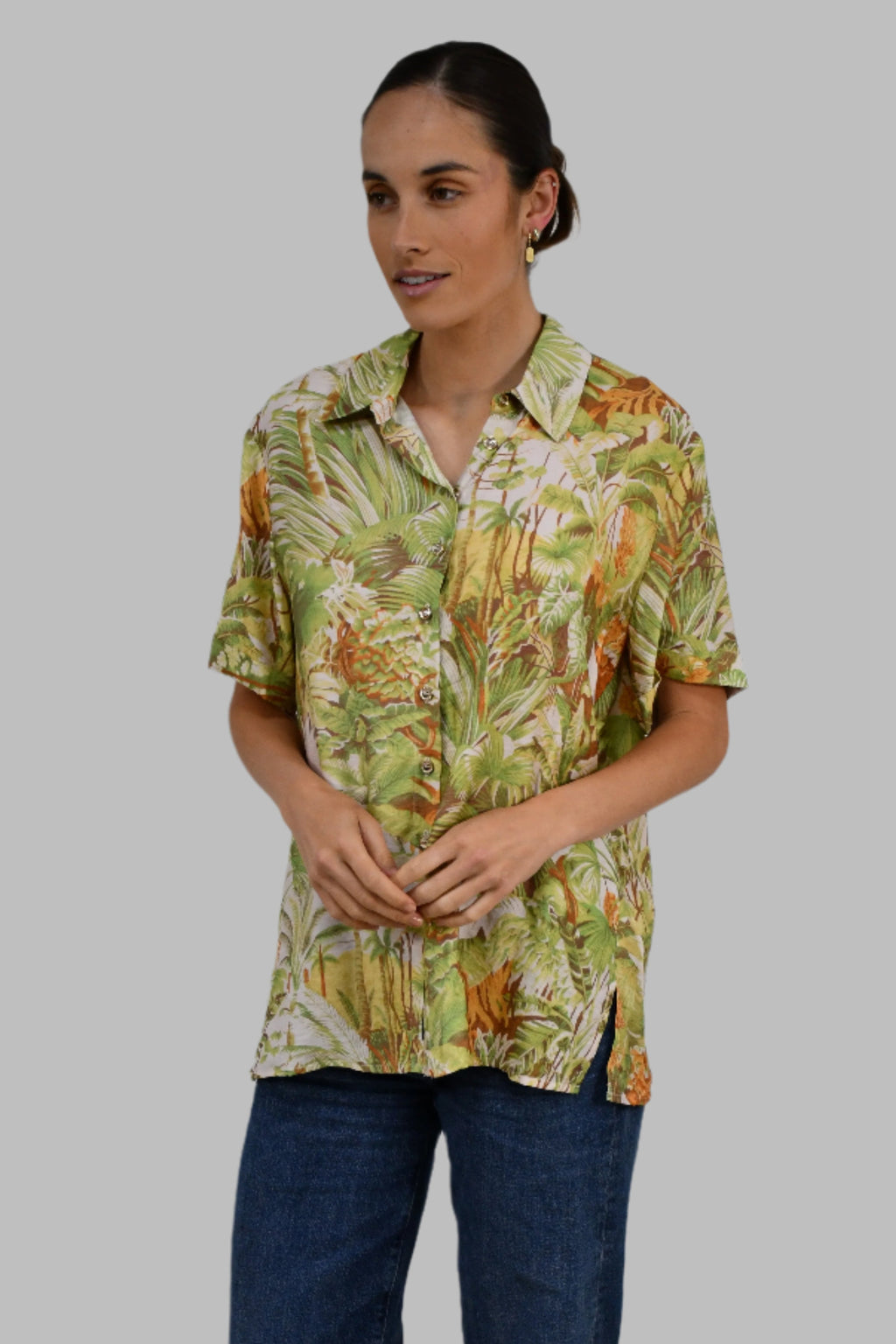 XW20924J - Tropical Escape Button-Up Shirt